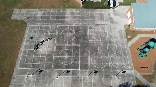 Diamond Springs Elementary School Blacktop in Virginia Beach 2