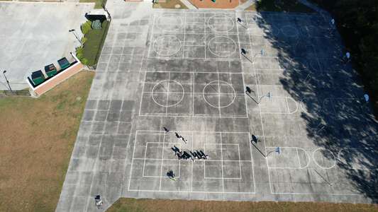 Diamond Springs Elementary School Blacktop in Virginia Beach 3