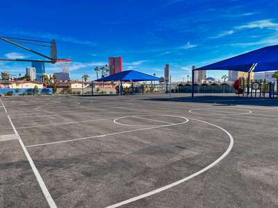 Bell - Rex Elementary School Outdoor Basketball Courts in Las Vegas 2
