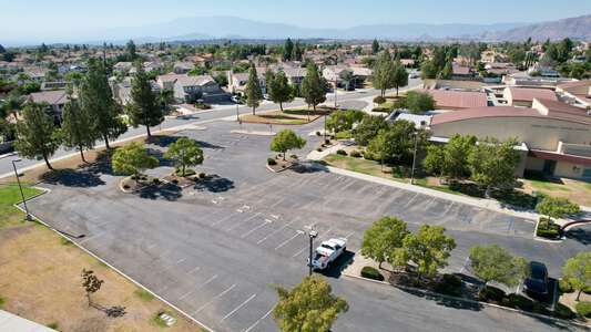 Amelia Earhart Middle School Parking Lot in Riverside