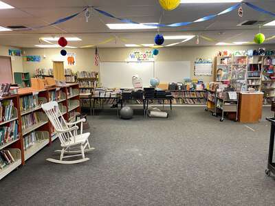 Hazel Strauch Elementary School Library in Sacramento