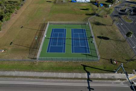 J. Colin English Elementary School Tennis Courts in North Fort Myers