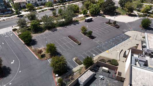Portola High School Parking Lot - Front in Irvine