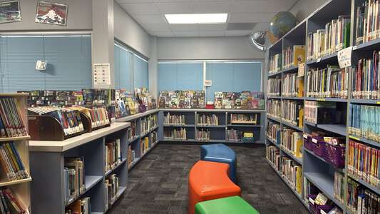 Helen L. Dollahan Elementary School Library in Rialto 5