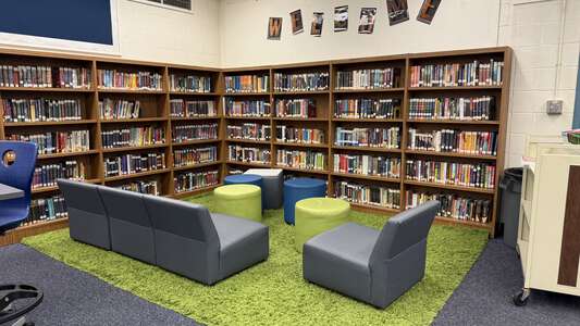 Rancho San Joaquin Middle School Media Center in Irvine