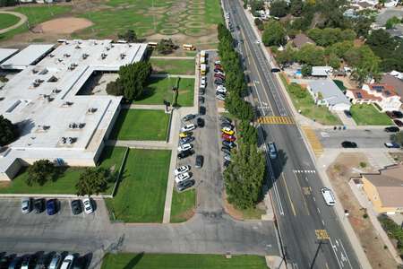 Adult Transition Program Parking Lot in Pomona