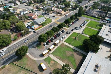 Adult Transition Program Parking Lot in Pomona