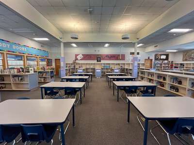 Leo R Croce Elementary School Library in Livermore