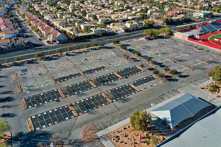 Arbor View High School Parking Lot - West in Las Vegas