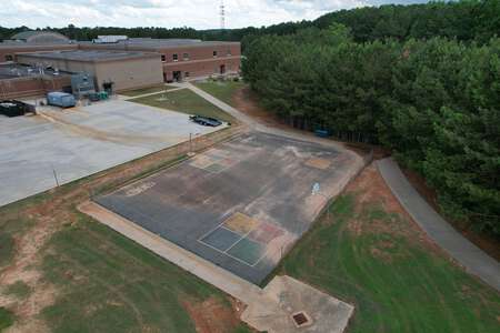 Anderson-Livsey Elementary School Outdoor Basketball Courts in Snellville