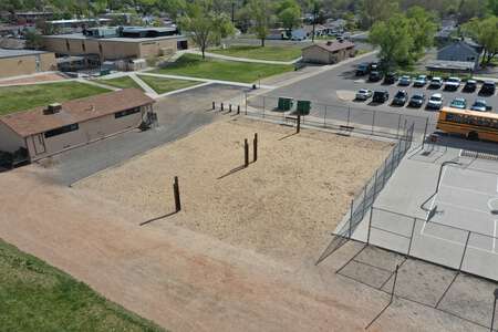 West Middle School Sand Volleyball Courts in Grand Junction