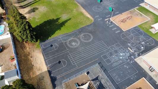 Mission Elementary School Outdoor Basketball Courts in Antioch