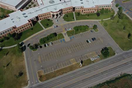 Century High School Parking Lot - Front in Pocatello