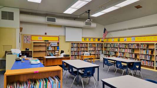 Tahoe Elementary School Library in Sacramento