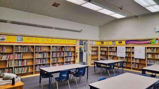 Tahoe Elementary School Library in Sacramento