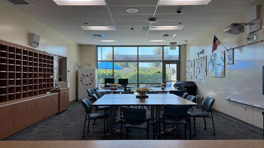 Cypress Village Elementary School Staff Lounge in Irvine