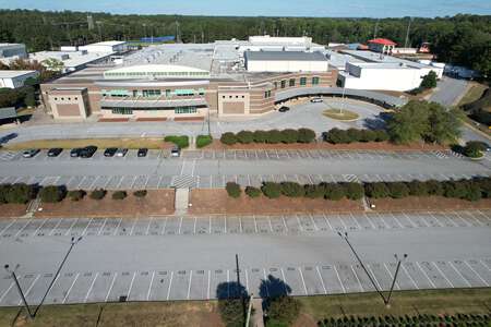 Parkview High School Parking Lot - Main Front in Lilburn