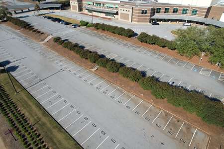 Parkview High School Parking Lot - Main Front in Lilburn