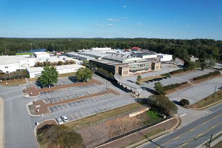 Parkview High School Parking Lot - Main Front in Lilburn