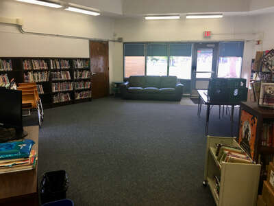 T.L. Whitehead Elementary School Library in Woodland