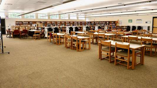 Maricopa Wells Middle School Library in Maricopa