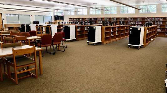 Maricopa Wells Middle School Library in Maricopa