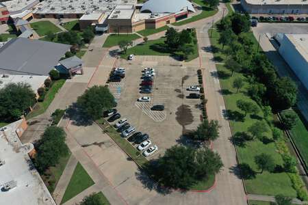 Coppell High School Ninth Grade Parking Lot - Front - CHS9 in Coppell