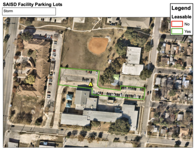 169 Storm Elementary School Parking Lot (Cap-75/HA-4) in San Antonio