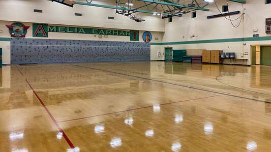 Amelia Earhart Middle School Gym in Riverside