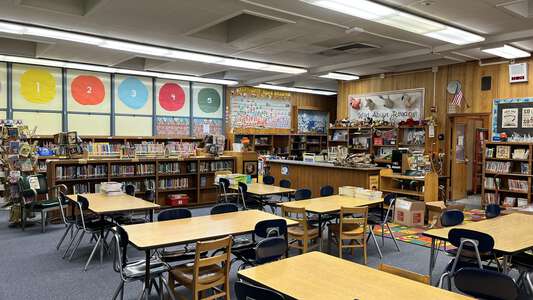 Kimball Elementary School Library in Antioch