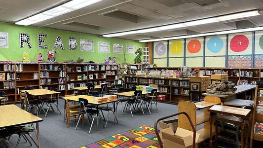 Kimball Elementary School Library in Antioch