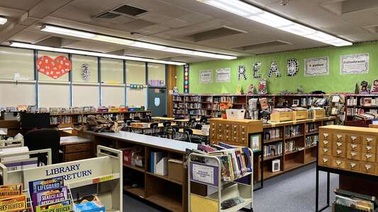 Kimball Elementary School Library in Antioch
