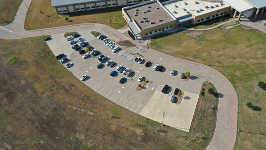 Argyle High School Parking Lot - Front Small in Argyle 2