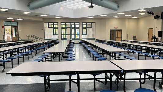 East Clayton Elementary School Cafeteria in Clayton