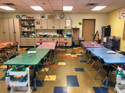 A. Montoya Elementary School Classroom Standard in Tijeras