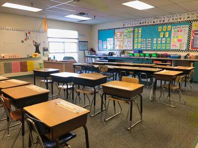 A. Montoya Elementary School Classroom Standard in Tijeras