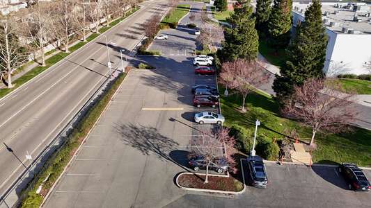 Manlio Silva Elementary School Parking Lot in Stockton
