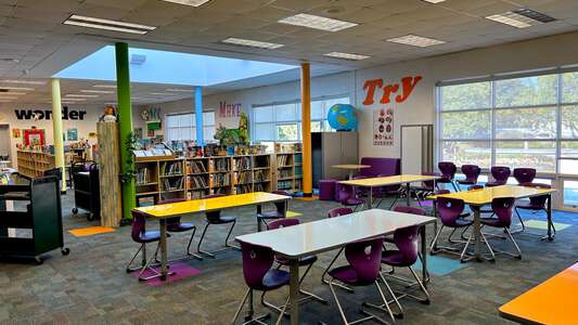Princess Anne Elementary School Library in Virginia Beach 2