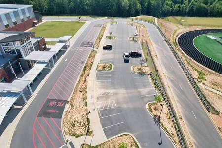 Forest Creek Middle School Parking Lot - Front in Fort Mill