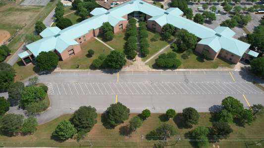 Larkspur Middle School Parking Lot - Bus Loop in Virginia Beach 2