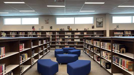 Socorro High School Library in El Paso 2