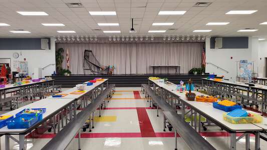 Starkey Ranch K-8 School Cafeteria in Odessa