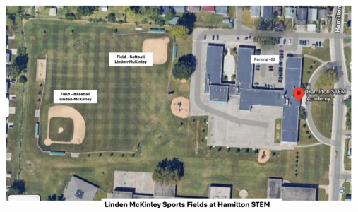 Linden-McKinley STEM Academy Field - Softball at Hamilton in Columbus 3