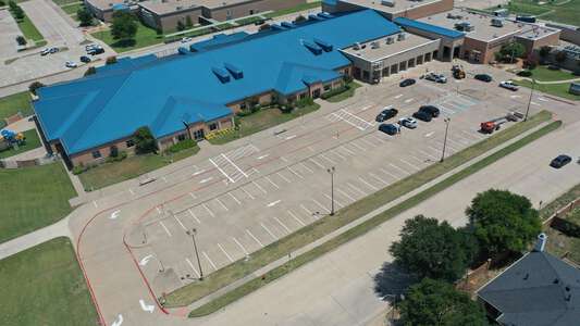 High Country Elementary School Parking Lot - Front in Saginaw 2