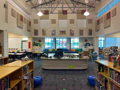 Hayden - Don E. Elementary School Library in North Las Vegas