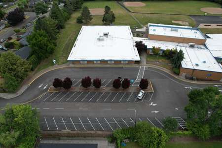 Bethany Elementary School Parking Lot in Beaverton
