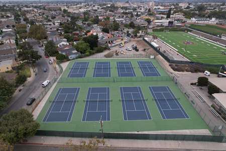 Salinas High School Tennis Courts in Salinas