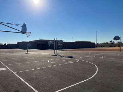 Martinez - Reynaldo L. Elementary School Outdoor Basketball Courts in North Las Vegas