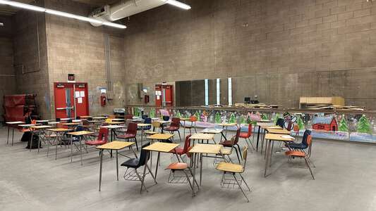 Mojave Junior/Senior High School Dance Room in Mojave
