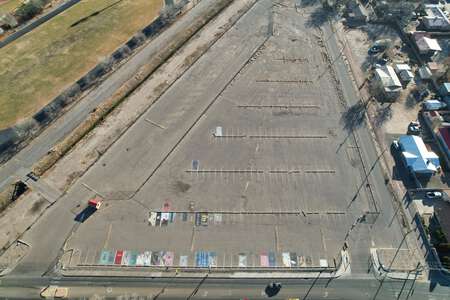 Rio Grande High School Parking Lot - Los Faisanes x Arenal in Albuquerque 2